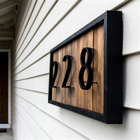 how to attach house numbers to metal siding|address numbers for vinyl siding.